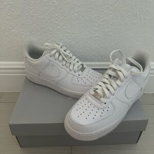 Nike Air Force 1 White Sneakers